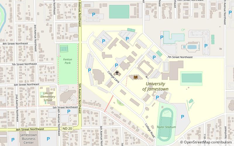 Voorhees Chapel location map