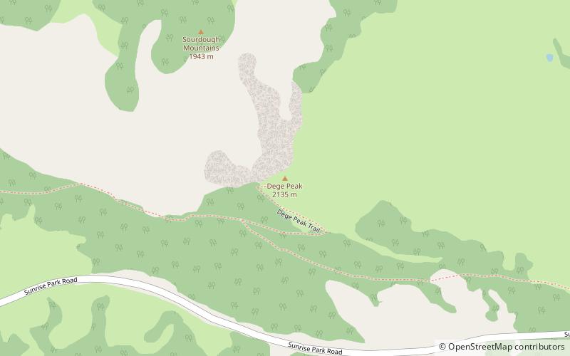 Dege Peak location map