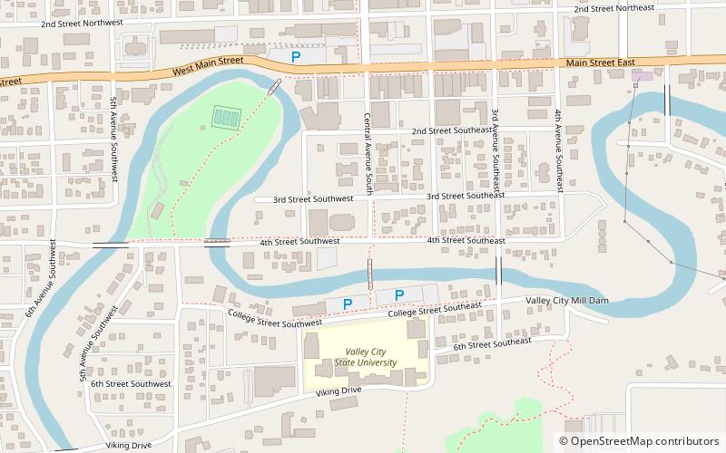 Valley City Municipal Auditorium location map