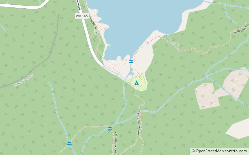 Mowich Lake Patrol Cabin location map