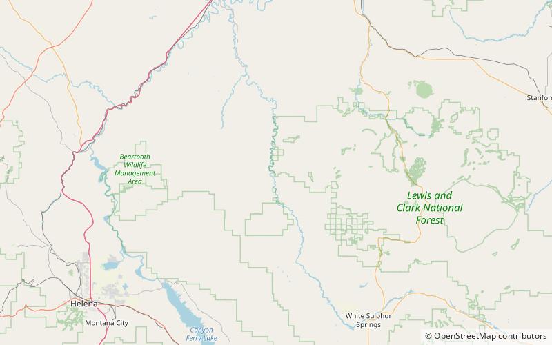 Smith River State Recreational Waterway location map