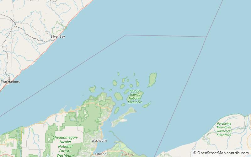 Hadland Fishing Camp location map