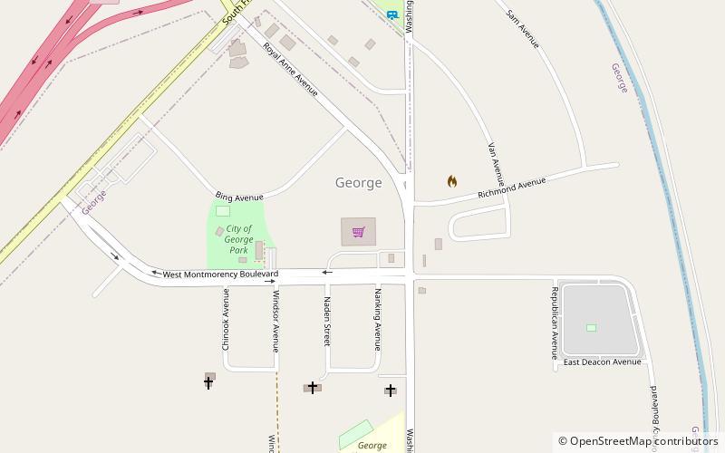 George location map