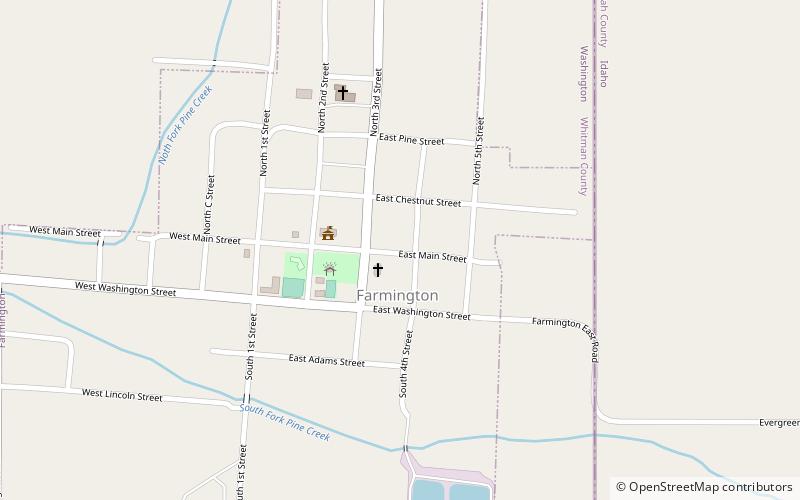 Farmington location map