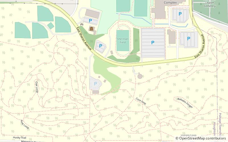 Université technologique du Michigan location map