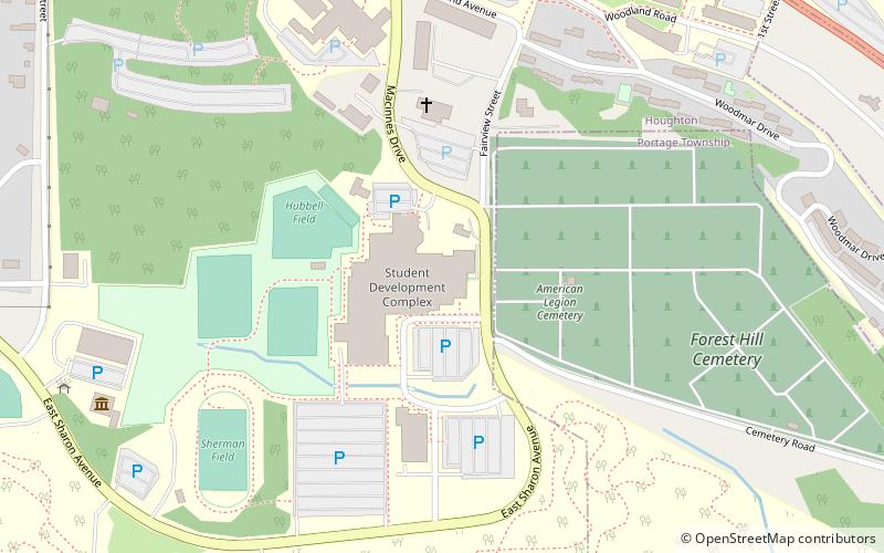 MacInnes Student Ice Arena location map