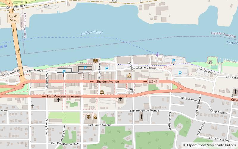 Shelden-Dee Block location map