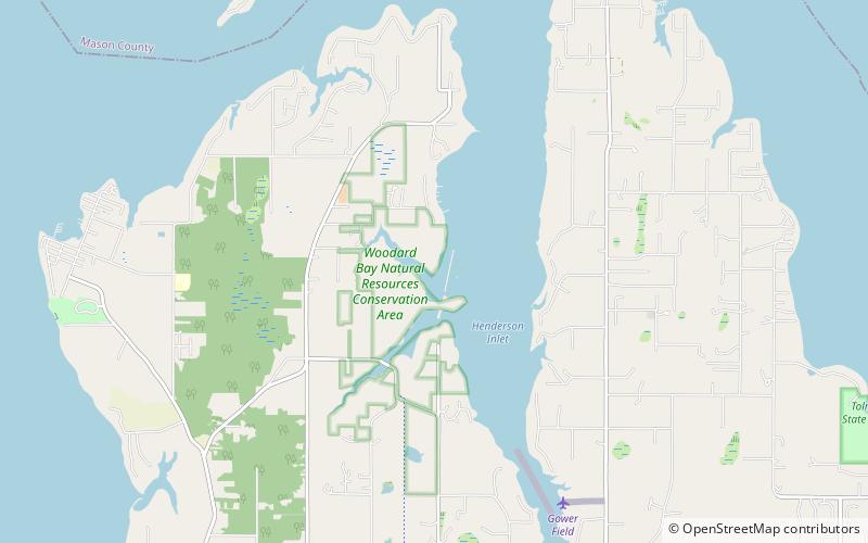 Woodard Bay Natural Resources Conservation Area location map