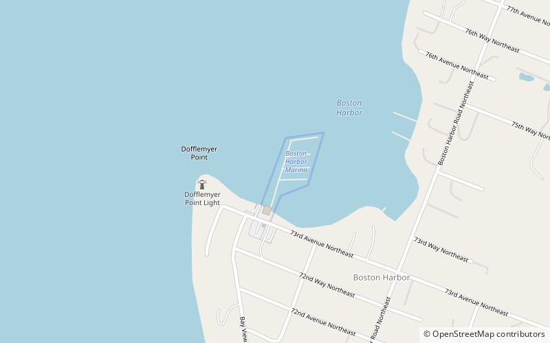Boston Harbor Marina location map