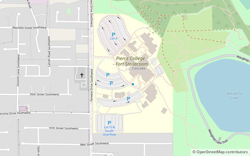 Pierce College location map