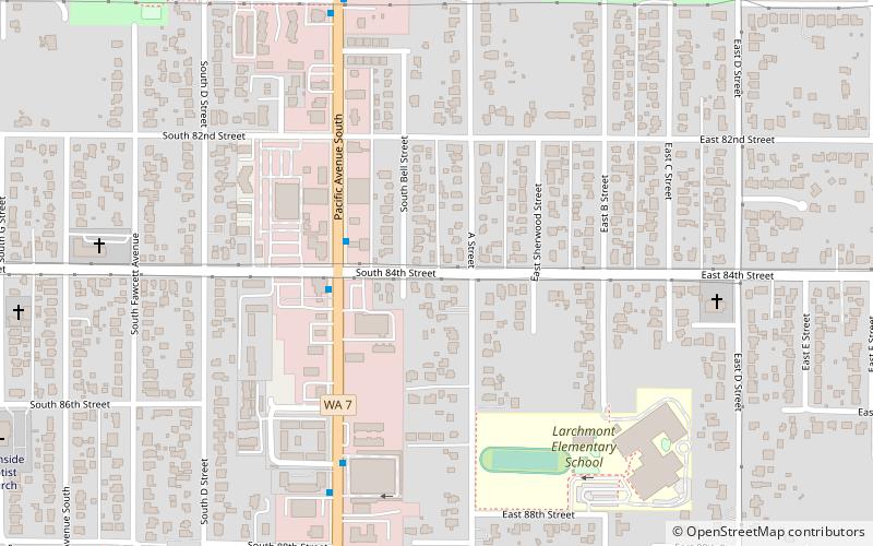 Fern Hill location map