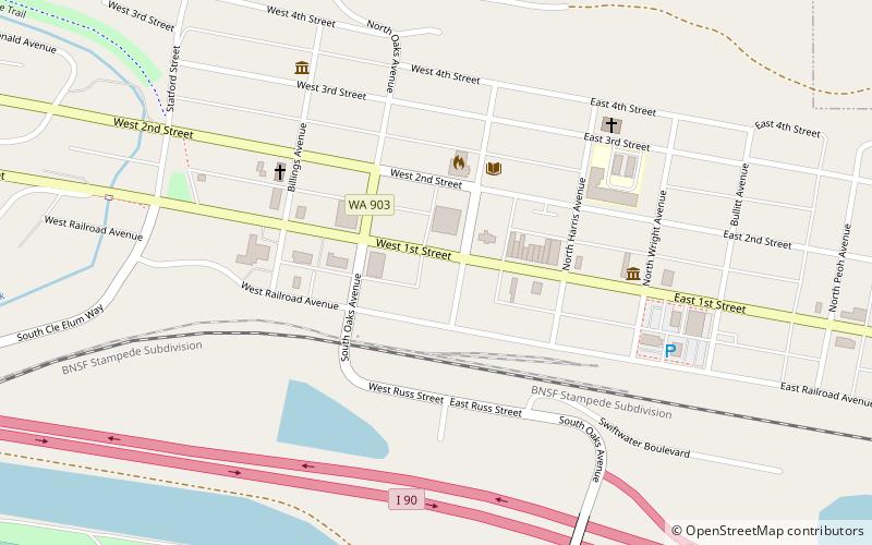 Cle Elum location map
