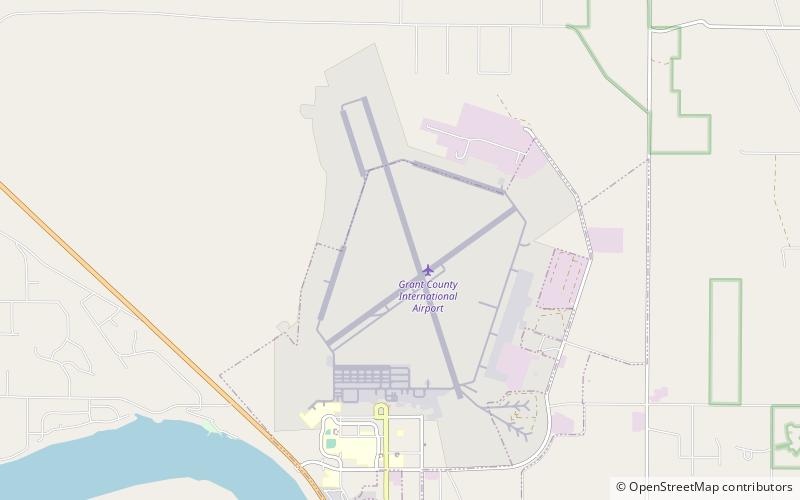 Larson Air Force Base location map