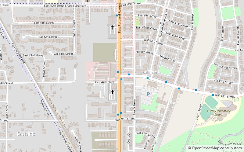 salishan tacoma location map