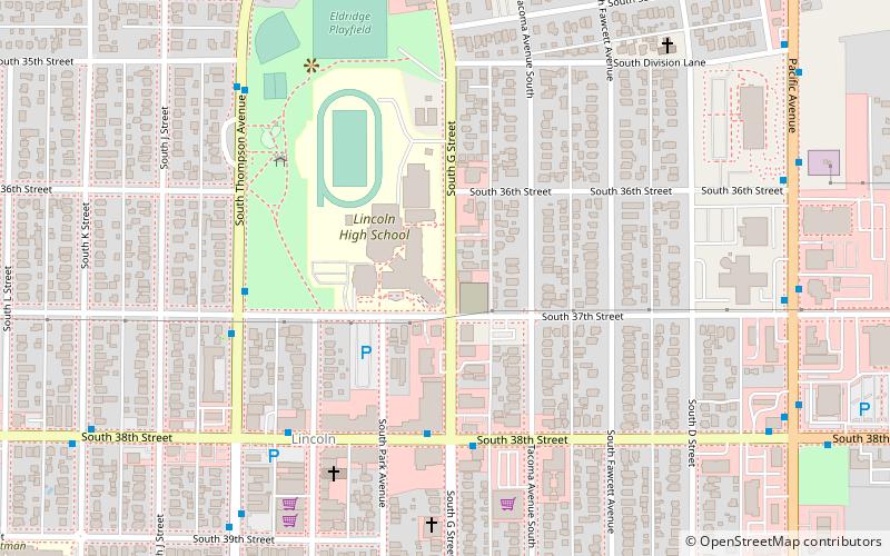 Lincoln International District location map