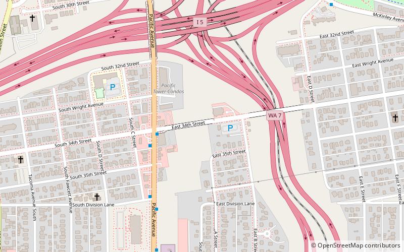 East 34th Street Bridge location map