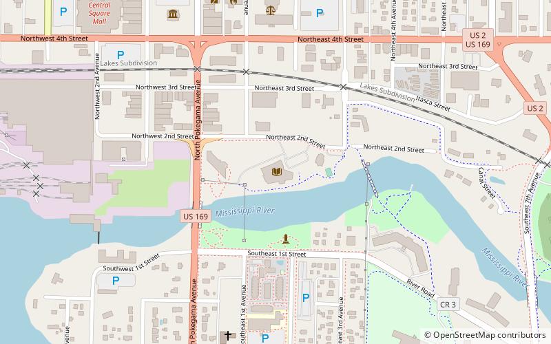 Grand Rapids Area Library location map