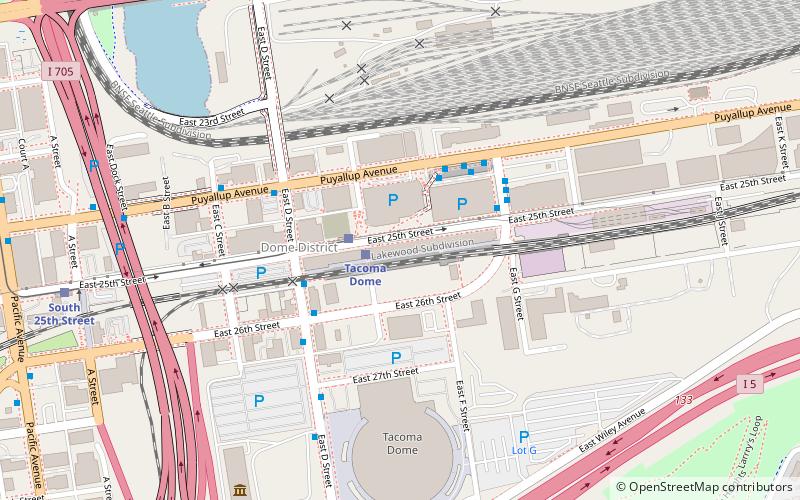 Freighthouse Square location map