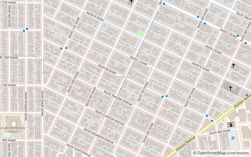 North Slope location map