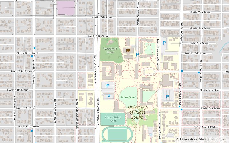 slater museum of natural history tacoma location map