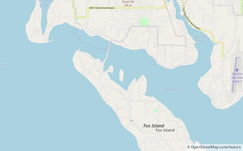 Tanglewood Island location map