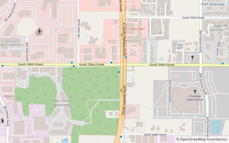 Rhododendron Species Foundation and Botanical Garden location map