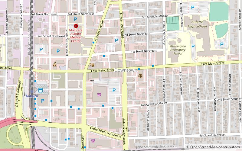 Auburn Masonic Temple location map