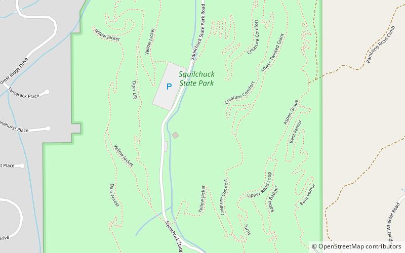 squilchuck state park wenatchee location map