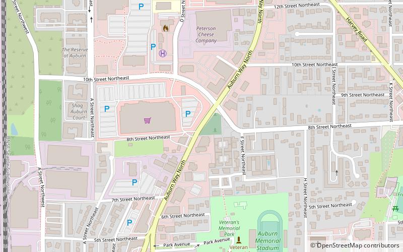 Pioneer Cemetery location map