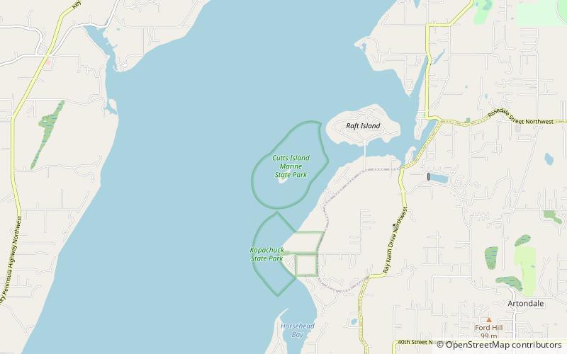 Park Stanowy Cutts Island location map