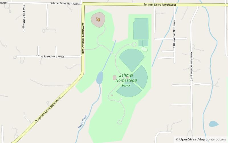 Sehmel Homestead Park location map