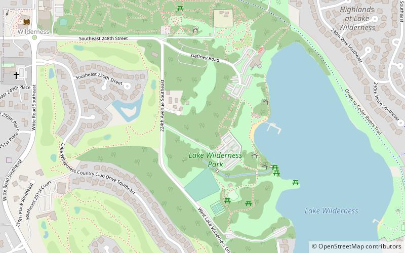 lake wilderness park maple valley location map
