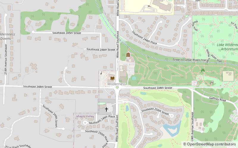 Greater Maple Valley Community Center location map