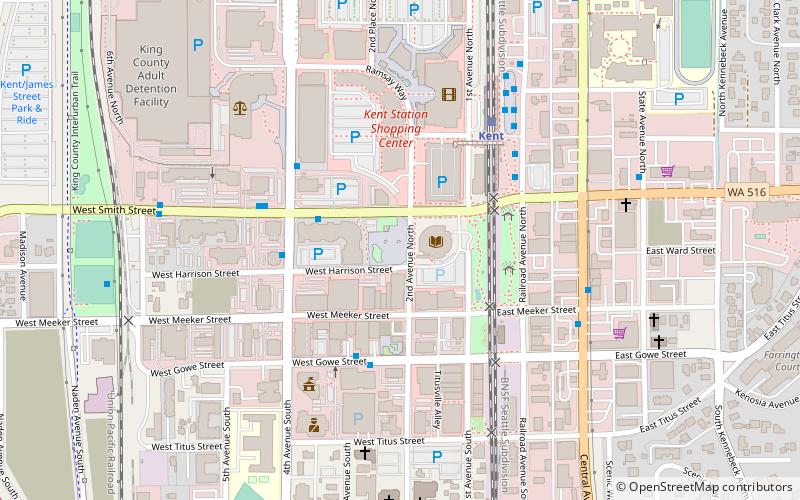 Kent Farmers Market location map