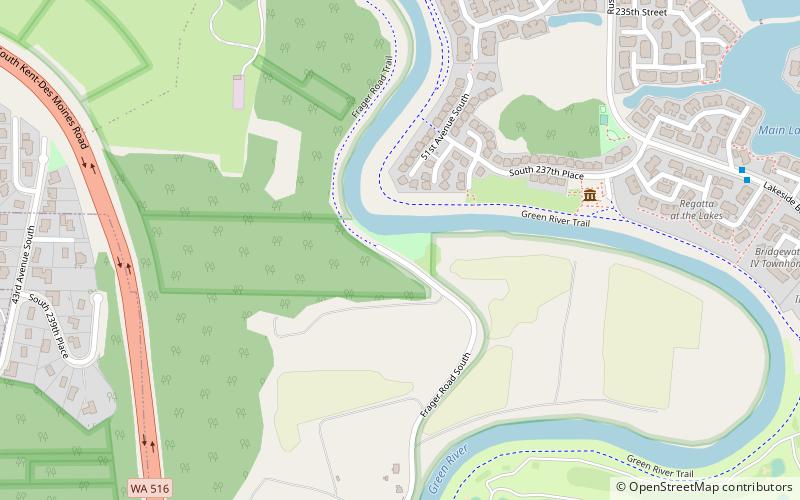 Cottonwood Grove Park location map