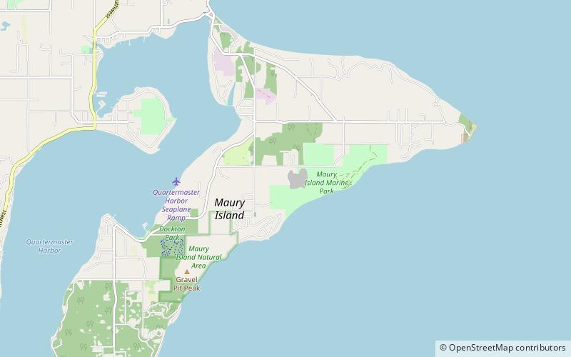 maury island incident location map