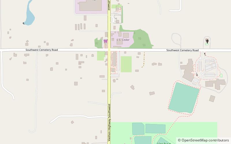 Vashon Odd Fellows Hall location map
