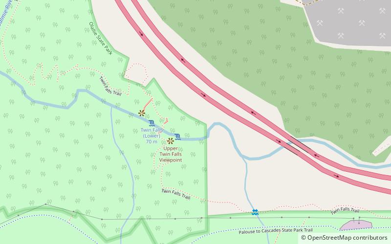 Twin Falls location map