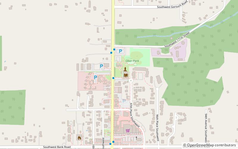 Vashon Library location map