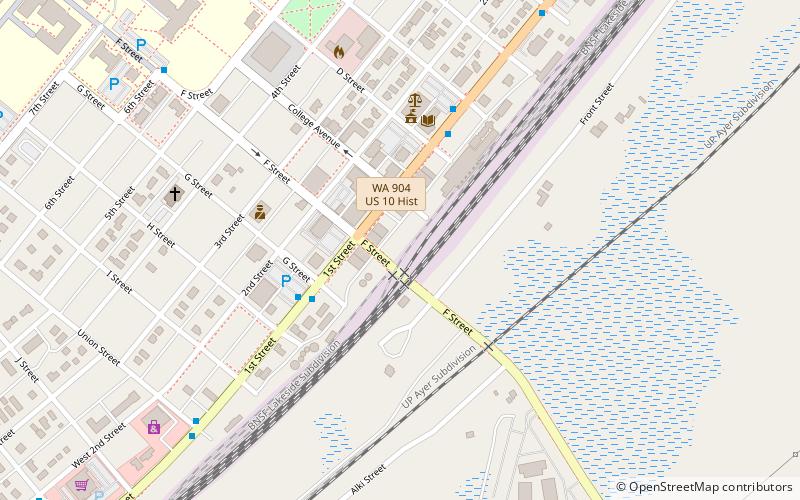 Cheney Odd Fellows Hall location map
