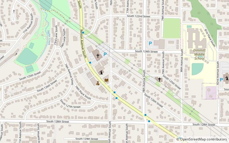 Skyway Library location map