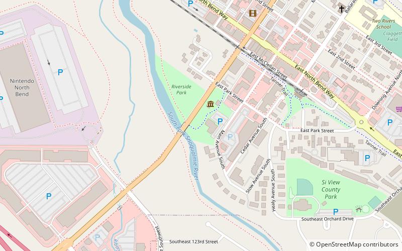 Mt. Si Senior Center location map