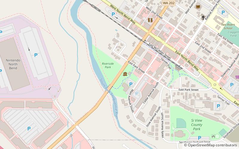 Snoqualmie Valley Historical Museum location map