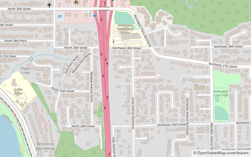 Kennydale location map