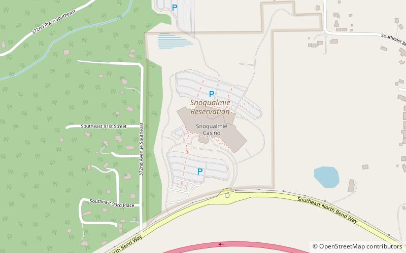 Snoqualmie Casino location map