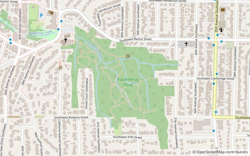 Fauntleroy Park location map