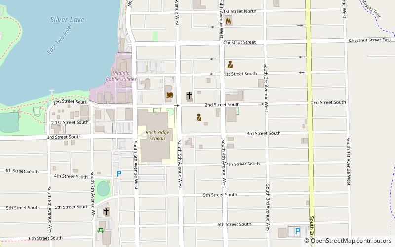 St. Louis County District Courthouse location map