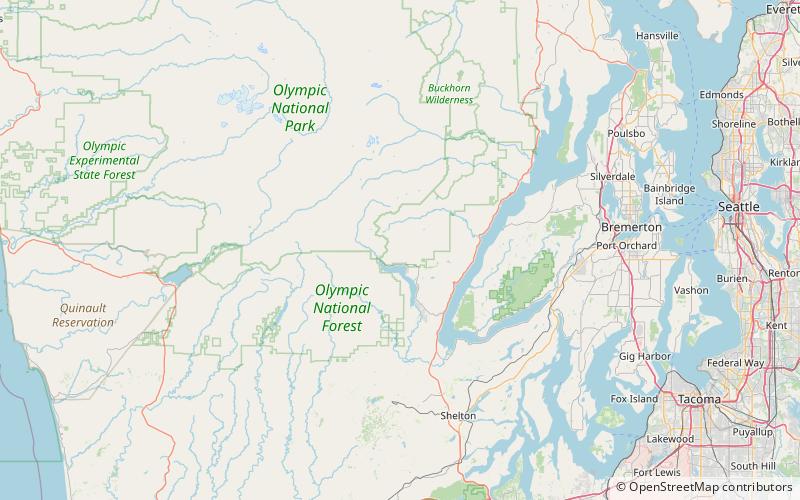 Mount Ellinor location map