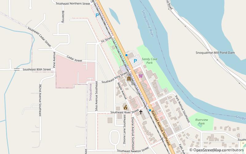 northwest railway museum snoqualmie location map