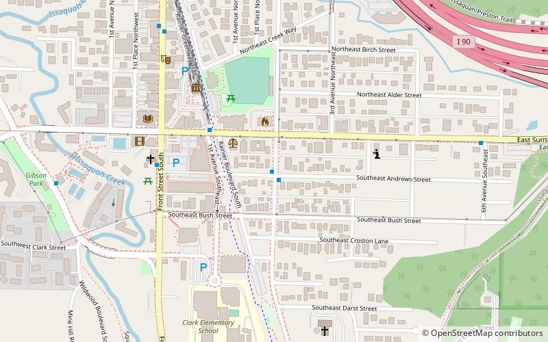 Gilman Town Hall Museum location map